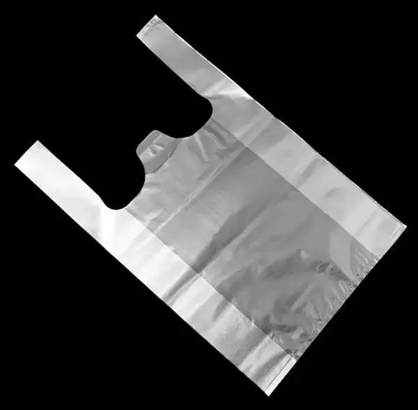 White Plastic Vest Carrier Bags White Plastic Vest Carrier Bags